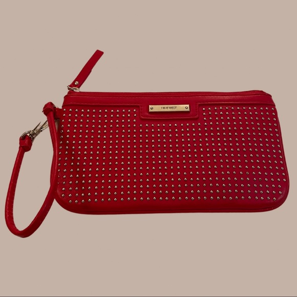 Nine West Studded Wristlet - great condition. - Picture 2 of 5